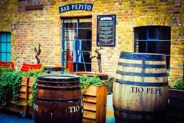 Bar Pepito, SherryBar en Londres. Fuente [en línea]: @BarPepitoLondon