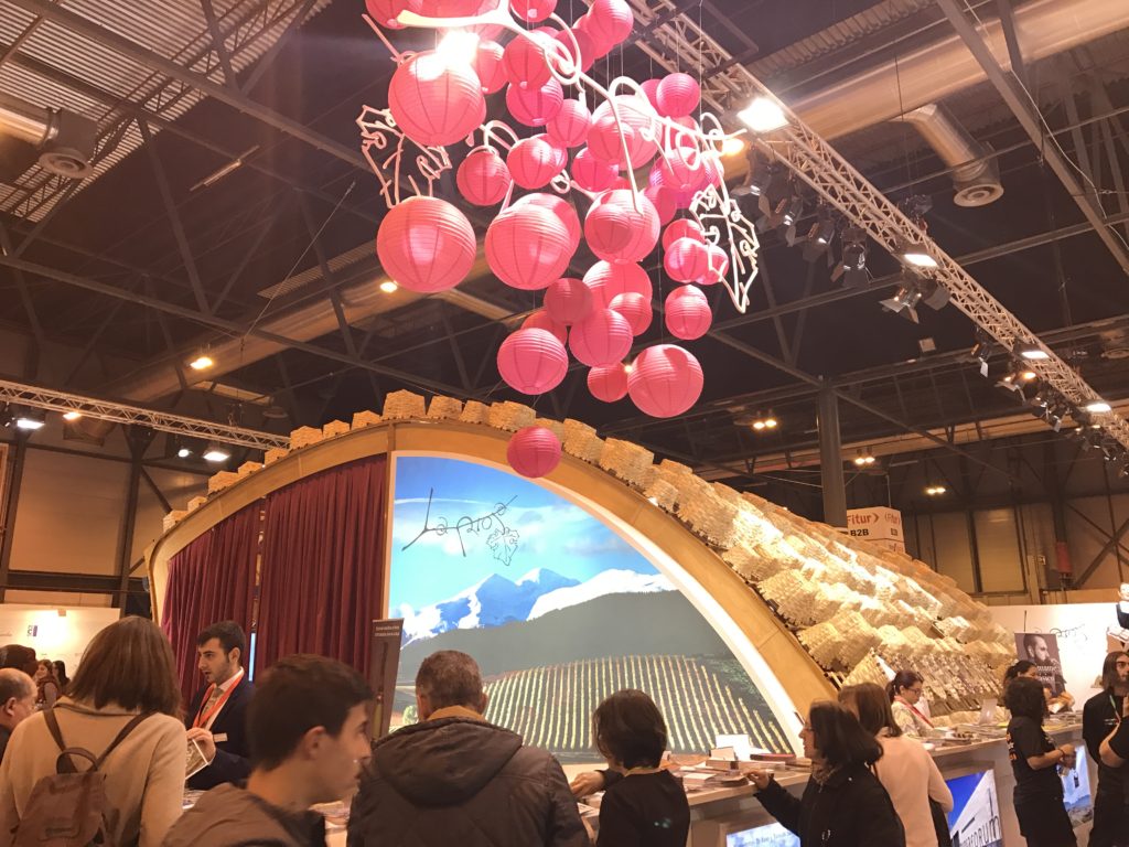 Stand de La Rioja en FITUR 2017. Copyright: Devinos con Alicia Gastroblog