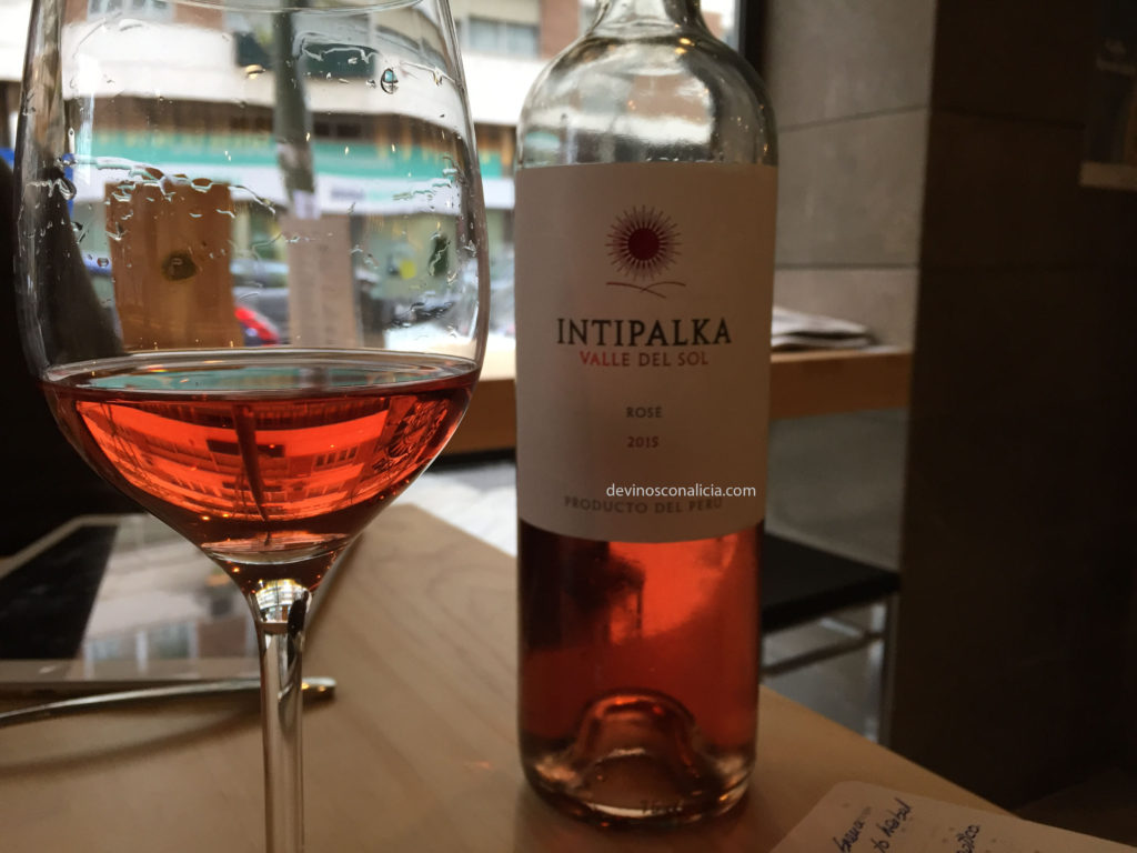 Intipalka Rosé 2015. Copyright: devinosconalicia.com