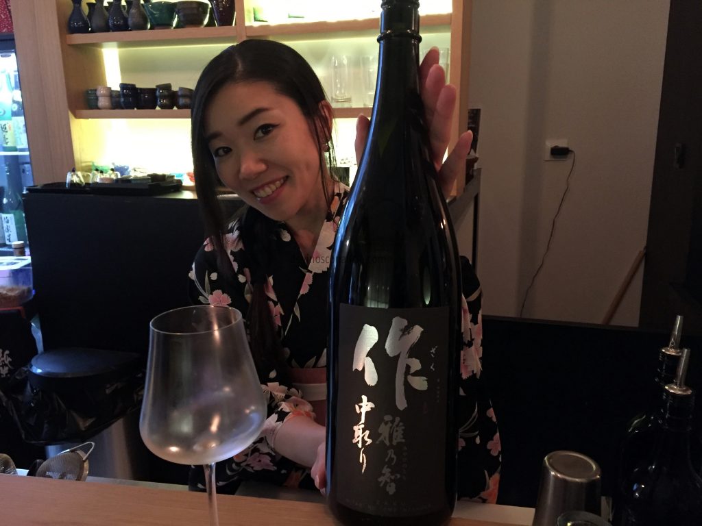 Mayuko Sasayama, Shuwa Shuwa Sake Bar (Madrid). Copyright: devinosconalicia.com 