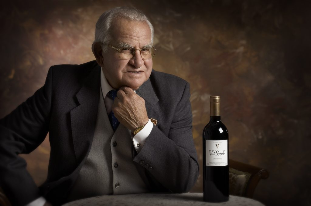 Ismael Arroyo, fundador de Bodegas Ismael Arroyo-Valsotillo. Copyright: Bodegas Ismael Arroyo-Valsotillo