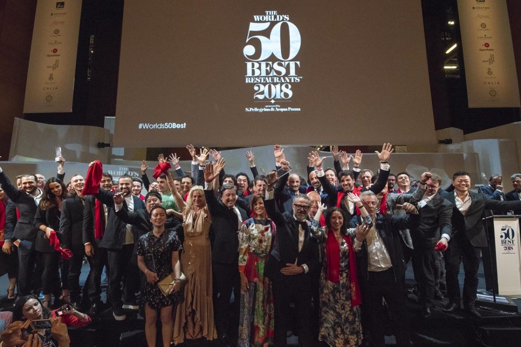 Foto de familia The World´s 50 Best Restaurants 2018