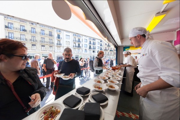 El Street Food de Gastronomika volverá a los porches del Kursaal. Copyright: San Sebastián Gastronomika