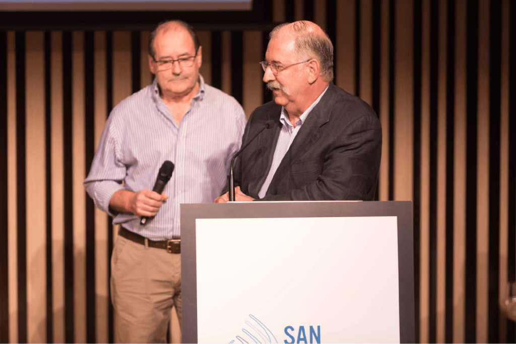 Pedro Subijana durante la presentación de San Sebastián Gastronomika 2018. Copyright: San Sebastián Gastronomika